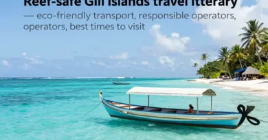 How to Plan a Reef-Safe Gili Islands Itinerary — Best Times to Visit, Eco-Friendly Transport Options, and Choosing Responsible Operators