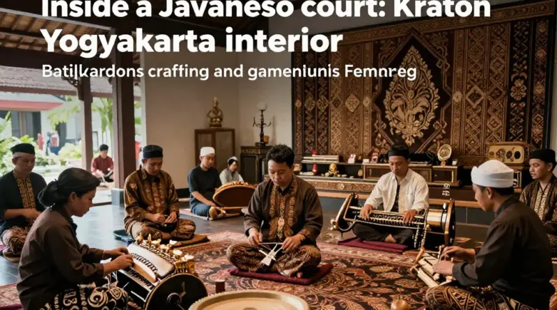 Inside Javanese Court Culture: Experiencing Kraton Yogyakarta, Batik Crafting, and Gamelan Workshops for Authentic Cultural Immersion