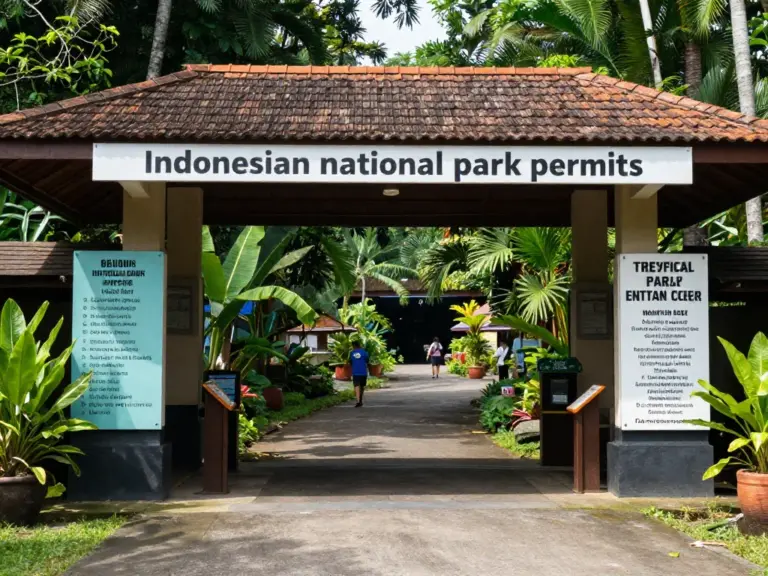 National Park Permits in Indonesia: Complete Guide to Booking Offices, Fees, and Visitor Conduct