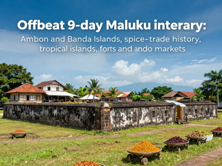 Offbeat Maluku 9-Day Itinerary: Exploring Ambon, Banda Islands and Spice History