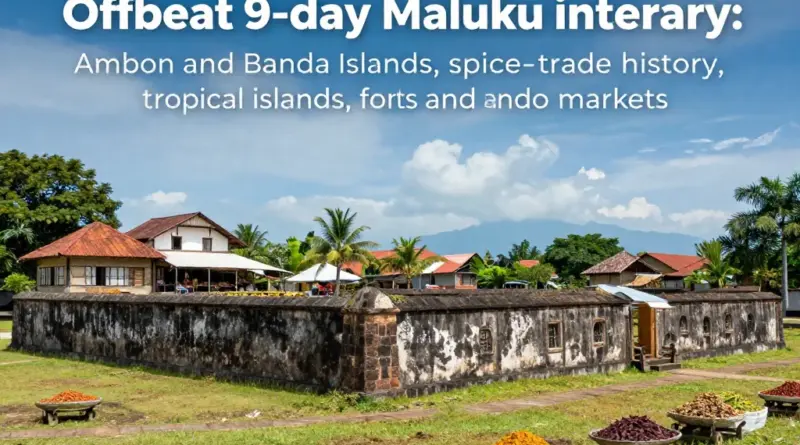 Offbeat Maluku 9-Day Itinerary: Exploring Ambon, Banda Islands and Spice History