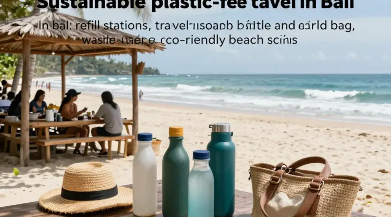 Plastic-Free Travel in Bali: How to Find Refill Stations, BYO Gear, and Waste-Smart Cafes for a Sustainable Trip