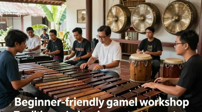Understanding gamelan music: instruments, rhythms, and what to expect from beginner-friendly workshops at cultural centers