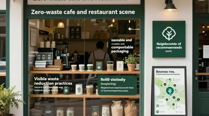 Waste-smart cafes and restaurants: how to identify businesses with zero-waste practices, menus, packaging alternatives, and recommended spots by area