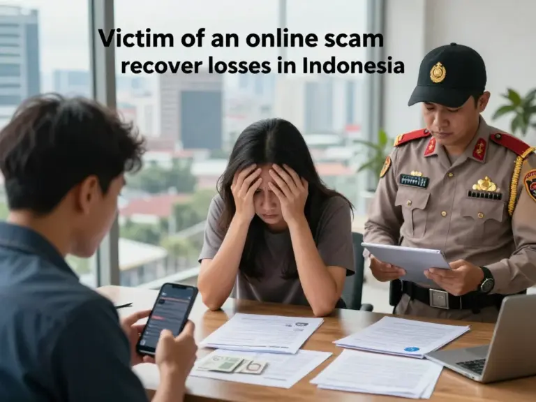 What to Do If You’re Scammed: Reporting, Getting Help, and Recovering Losses in Indonesia