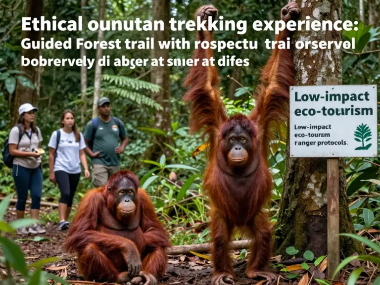 What to Expect on an Ethical Orangutan Trek: Itineraries, Safety Protocols, Visitor Guidelines, and Minimizing Disturbance