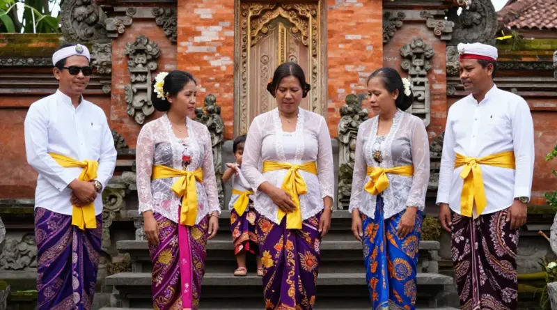 What to Wear: Appropriate Dress Codes for Men, Women, and Children at Balinese Temples