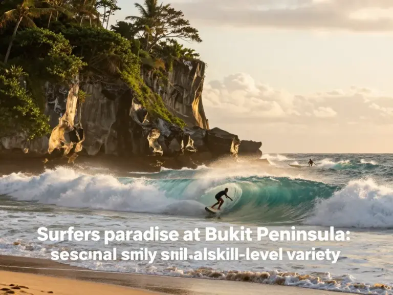 Why Bukit Peninsula is a Surfer’s Paradise: Break Types, Best Seasons, and Skill Levels
