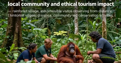 Why Ethical Tourism Matters: Understanding Orangutan Conservation, Local Communities, and Visitor Impact in Bukit Lawang