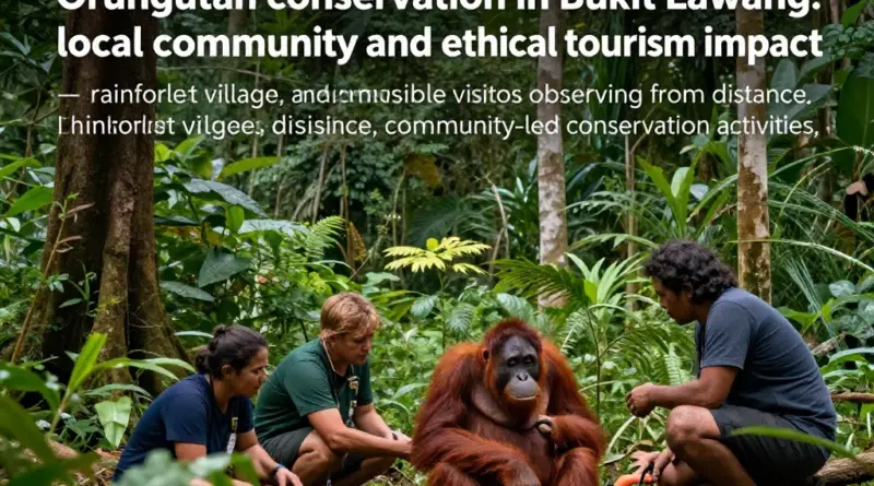 Why Ethical Tourism Matters: Understanding Orangutan Conservation, Local Communities, and Visitor Impact in Bukit Lawang