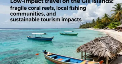 Why Low-Impact Travel Matters for the Gili Islands — Understanding Reef Fragility, Local Communities, and Long-Term Tourism Impacts