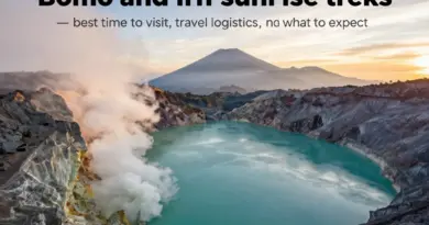 Why Visit Bromo and Ijen Together — Best Time, Travel Logistics, and What to Expect for Sunrise Treks