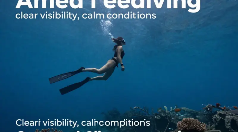 Why choose Amed for freediving? Overview of conditions, visibility, marine life, and seasonal climate