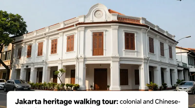 Why this walk matters: overview of colonial and Chinese-Indonesian heritage, best times, safety, and what to expect on a self-guided route in Jakarta