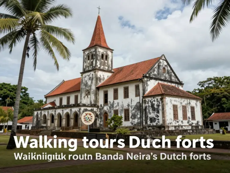 A Step-by-Step Walking Route Through Banda Neira’s Dutch Forts