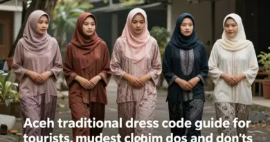 Aceh Dress Code Guide for Tourists: What to Wear and What to Avoid