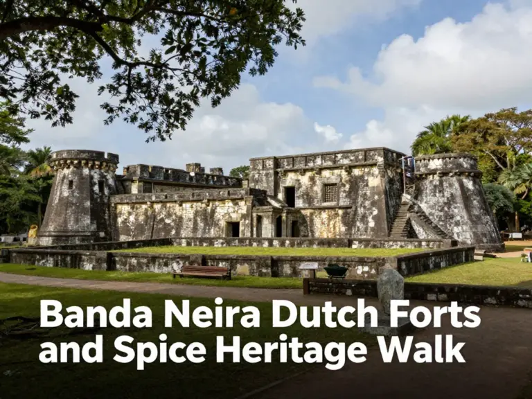 Banda Neira Dutch Forts and Spice Legacy: A Walking Guide to History, Heritage, and Hidden Stories
