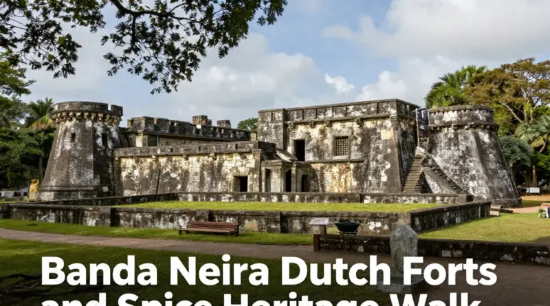 Banda Neira Dutch Forts and Spice Legacy: A Walking Guide to History, Heritage, and Hidden Stories