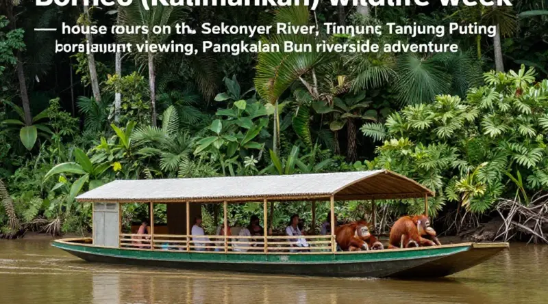 Borneo Kalimantan Wildlife Week: Ultimate Guide to Tanjung Puting Houseboat Tours and Pangkalan Bun Adventures