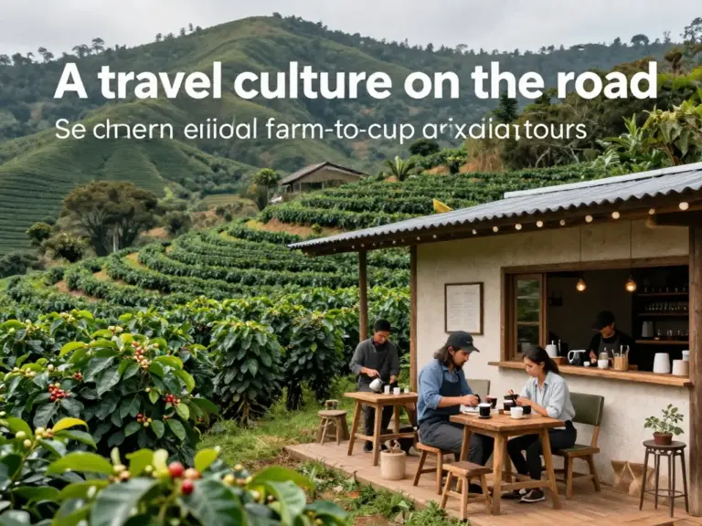 Coffee culture en route: top coffee plantations and cafes to visit, tasting notes, farm tours, and how to arrange ethical coffee experiences