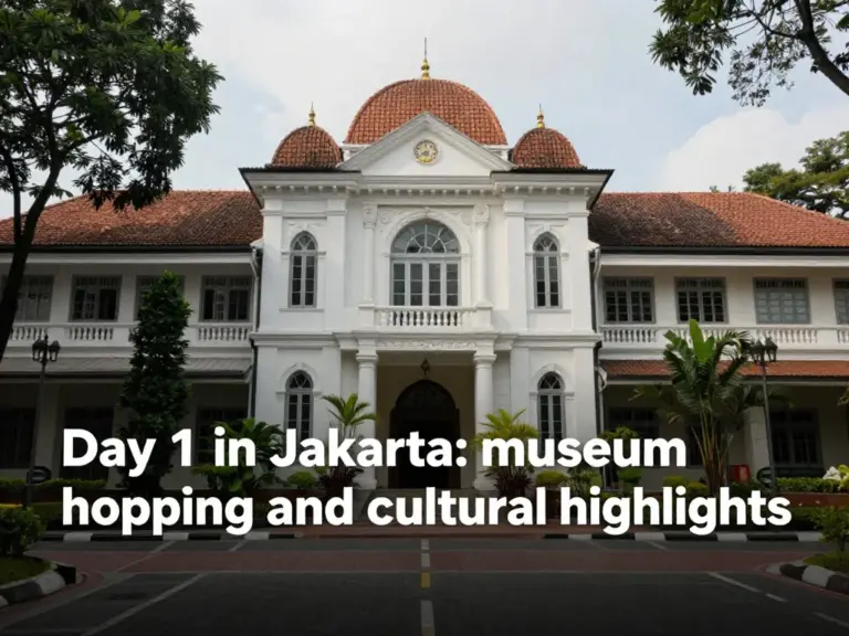 Day 1 in Jakarta: Museum Hopping and Cultural Highlights