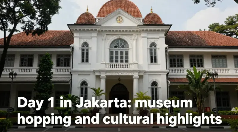 Day 1 in Jakarta: Museum Hopping and Cultural Highlights