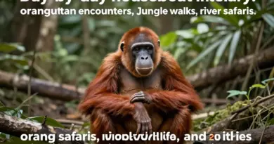 Day-by-Day Houseboat Itinerary—Orangutan Viewing, Jungle Walks, River Safaris, Nightlife, and Wildlife Photography Tips