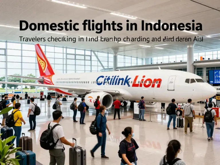 Domestic Flights in Indonesia: Complete Guide to Navigating Garuda, Citilink, and Lion Air Effortlessly