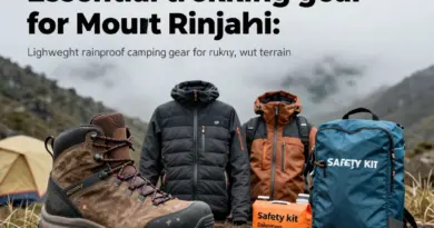 Essential Gear Checklist for Rinjani Treks — Boots, Clothing Layers, Safety Kit, and Lightweight Camping Options for Rainy/Terrain Conditions