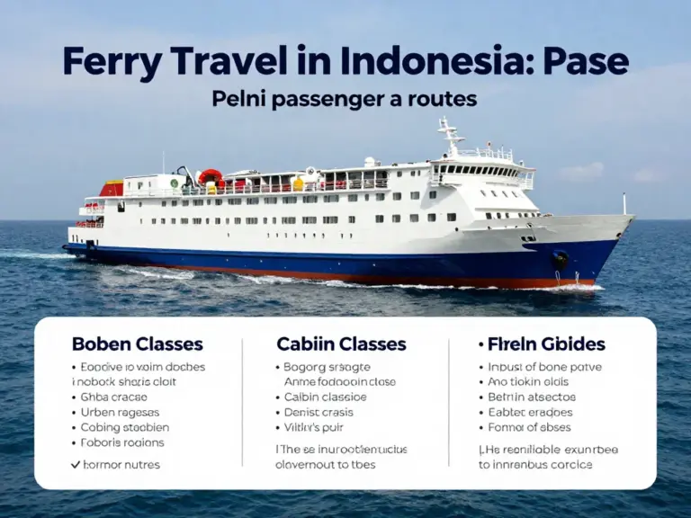 Ferry Travel in Indonesia: Complete Guide to Pelni Routes, Cabin Classes, and Smart Booking Hacks