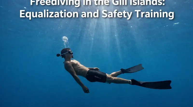 Freediving the Gilis Courses: Equalization and Safety Protocols