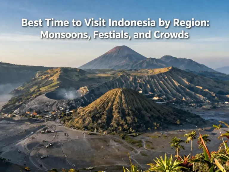 Best Time to Visit Indonesia by Region: Monsoons, Festivals, and Crowds