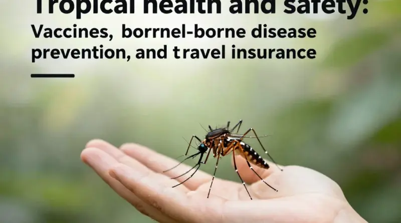 Health and Safety in the Tropics: Essential Vaccines, Dengue & Malaria Prevention, and Travel Insurance