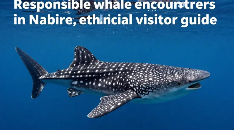 Responsible Whale Shark Encounters in Nabire: Codes of Conduct, Best Season, and Ethical Visitor Guide