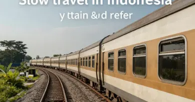 Slow Travel Indonesia by Train and Ferry: How to Cut Emissions Without Missing the Best Highlights