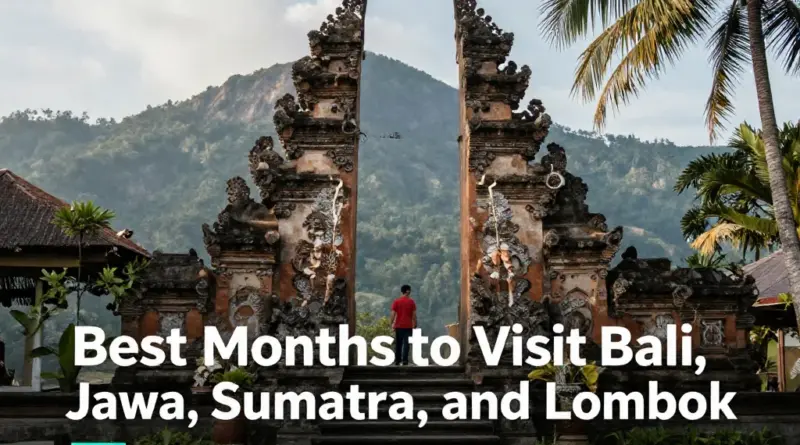 Best Months to Visit Popular Regions Like Bali, Java, Sumatra, and Lombok
