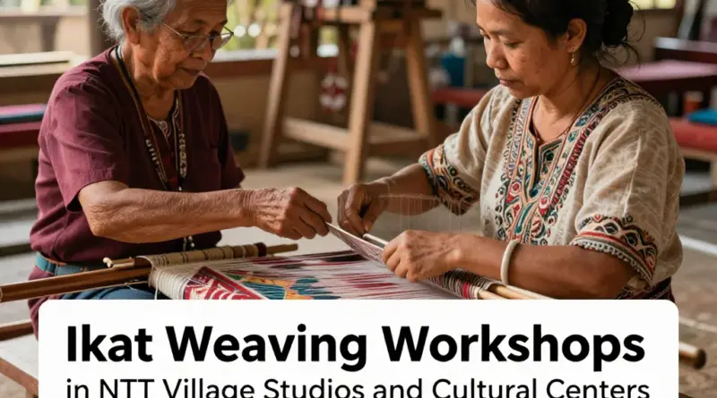 Best Places to Learn Ikat Weaving in NTT, from Village Studios to Cultural Hubs