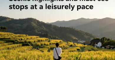 Best Scenic Stops and Must-See Highlights You Can Still Experience at a Slower Pace
