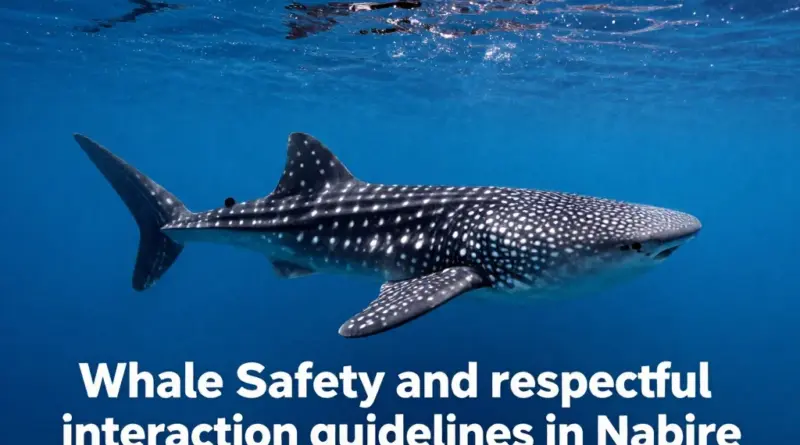 Codes of Conduct for Safe and Respectful Whale Shark Interactions in Nabire