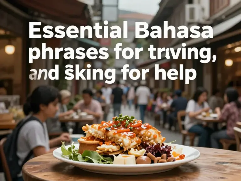 H2: Essential Bahasa Phrases for Getting Around, Eating, and Asking for Help