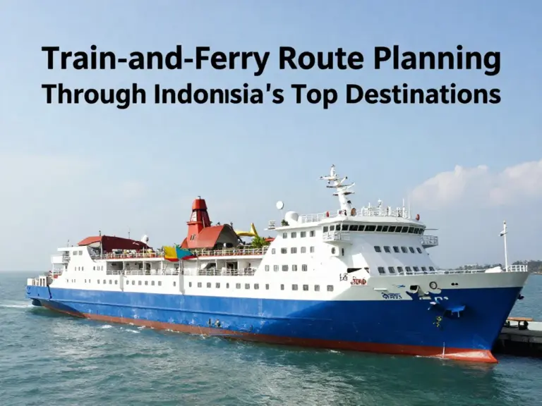How to Plan a Train-and-Ferry Route Through Indonesia’s Top Destinations