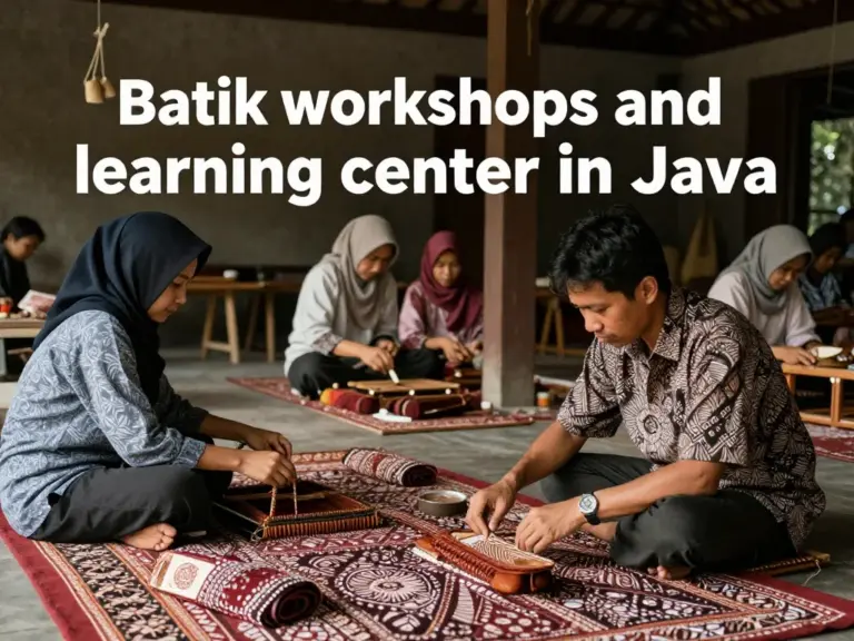 Top Batik Workshops and Learning Centers in Java for Beginners and Enthusiasts