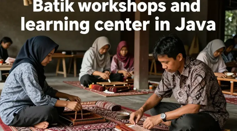 Top Batik Workshops and Learning Centers in Java for Beginners and Enthusiasts