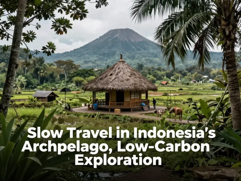 Why Slow Travel in Indonesia Is the Smartest Low-Carbon Way to Explore the Archipelago