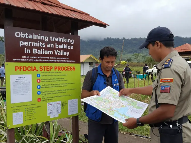 How to Obtain Permits and Permissions for Trekking in Baliem Valley: Step-by-Step Process and Local Authorities