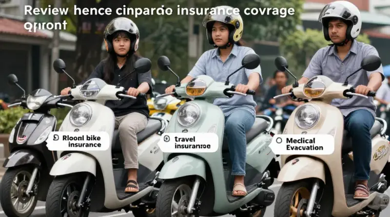 Insurance options for scooter riders in Indonesia and what they actually cover? (local insurance, travel insurance, medical evacuation, liability coverage)