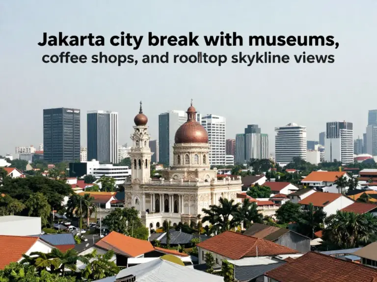 Jakarta City Break 48-Hour Plan: Museums, Coffee, and Rooftop Views