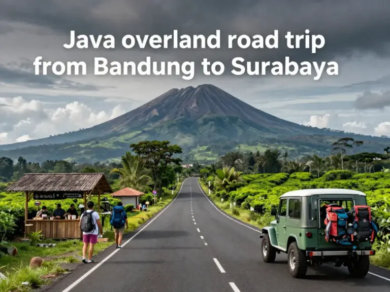 Java Overland Road Trip Bandung to Surabaya with Volcanoes and Coffee Stops