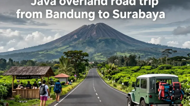 Java Overland Road Trip Bandung to Surabaya with Volcanoes and Coffee Stops