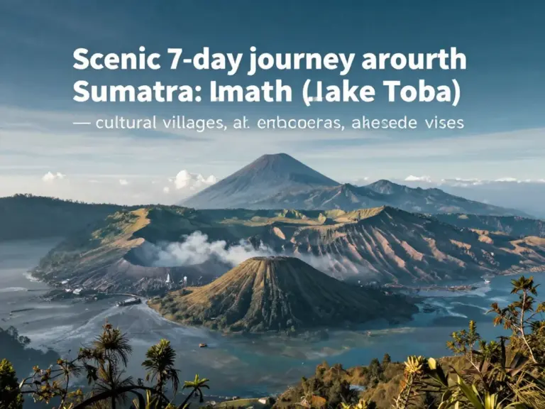 North Sumatra Loop: Ultimate 7-Day Itinerary for Lake Toba, Samosir & Berastagi — Culture, Nature & Practical Tips